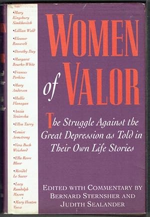 Seller image for Women Of Valour: The Struggle Against The Great Depression As Told In Their Own Life Stories for sale by Hall of Books