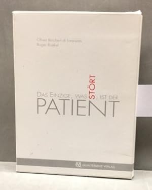 Seller image for Das Einzige, was strt, ist der Patient. Mit 4 CDs for sale by Kepler-Buchversand Huong Bach