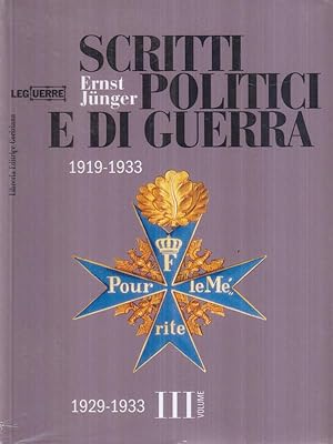 Scritti politici e di guerra. 1919-1933 vol.3