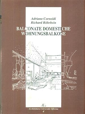 Bild des Verkufers fr Balconate domestiche Wohnungsbalkone zum Verkauf von Librodifaccia