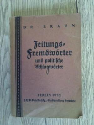 Zeitungs-Fremdwörter und politische Schlagwörter