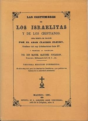 Bild des Verkufers fr LAS COSTUMBRE DE LOS ISRAELITAS Y DE LOS CRISTIANOS. (FACSIMIL). zum Verkauf von Librera Raimundo