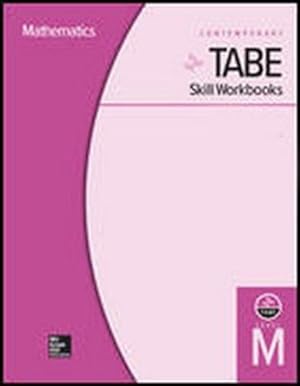 Seller image for TABE Skill Workbooks Level M: Problem Solving and Reasoning (10 copies) (Achieving TABE Success for TABE 9 & 10) by Contemporary [Spiral-bound ] for sale by booksXpress