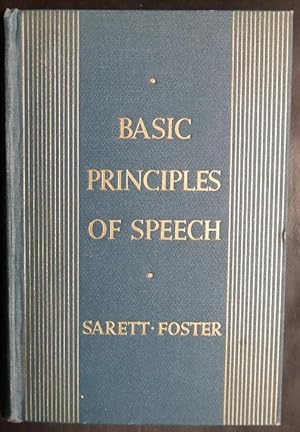 Immagine del venditore per Basic Principles of Speech venduto da GuthrieBooks