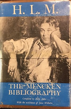 Imagen del vendedor de H.L.M.: The Mencken Bibliography a la venta por BookMarx Bookstore