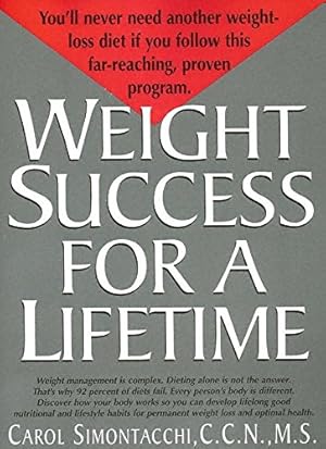 Seller image for Weight Success for a Lifetime by Simontacchi C.C.N. M.S., Carol [Hardcover ] for sale by booksXpress