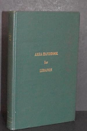 Area Handbook for Lebanon