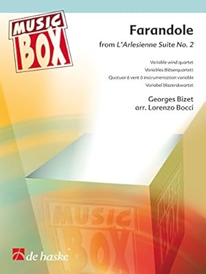 Bild des Verkufers fr Farandole From L'arlesienne Suite No2 Variable Wind Quartet Sc/pts [Soft Cover ] zum Verkauf von booksXpress