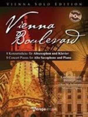 Imagen del vendedor de Vienna Boulevard 8 Concert Pieces For Alto Saxophone & Piano (easy/inter) by Hal Leonard [Paperback ] a la venta por booksXpress