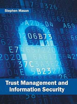 Immagine del venditore per Trust Management and Information Security [Hardcover ] venduto da booksXpress