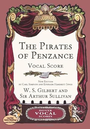 Seller image for The Pirates of Penzance Vocal Score (Dover Vocal Scores) [Soft Cover ] for sale by booksXpress