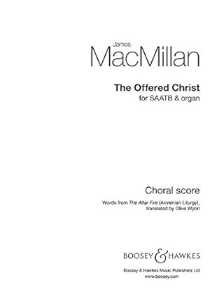 Seller image for Offered Christ : for SAATB and organ [Sheet music ] for sale by booksXpress