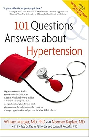 Bild des Verkufers fr 101 Questions and Answers About Hypertension [Hardcover ] zum Verkauf von booksXpress