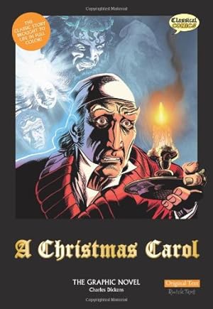 Seller image for A Christmas Carol The Graphic Novel: Original Text (Classical Comics) by Dickens, Charles [Library Binding ] for sale by booksXpress