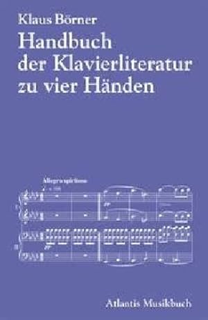 Seller image for Boerner Piano4ms Lit Handbook [Paperback ] for sale by booksXpress