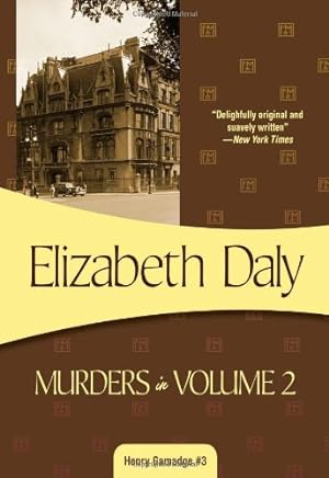 Seller image for Murders in Volume 2 by Daly, Elizabeth [Paperback ] for sale by booksXpress