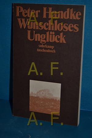 Immagine del venditore per Wunschloses Unglck : Erzhlung. suhrkamp-taschenbcher , 146 venduto da Antiquarische Fundgrube e.U.