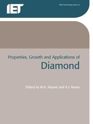 Seller image for Properties,Growth and Applications of Diamond [Paperback ] for sale by booksXpress