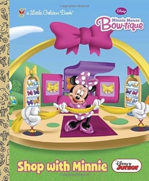 Seller image for Shop with Minnie (Disney Junior: Mickey Mouse Clubhouse) (Little Golden Book) by Posner-Sanchez, Andrea [Hardcover ] for sale by booksXpress
