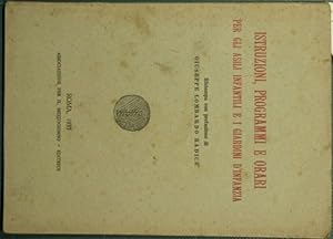Istruzioni, programmi e orari per gli asili infantili e i giardini d'infanzia