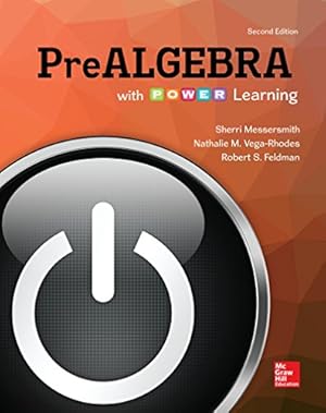 Image du vendeur pour Loose Leaf Version Prealgebra with P.O.W.E.R. Learning [Soft Cover ] mis en vente par booksXpress