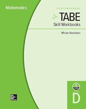 Seller image for TABE Skill Workbooks Level D: Whole Numbers - 10 Pack (Achieving TABE Success for TABE 9 & 10) by Contemporary [Spiral-bound ] for sale by booksXpress
