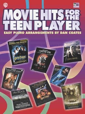 Imagen del vendedor de Movie Hits for the Teen Player: Easy Piano [Soft Cover ] a la venta por booksXpress