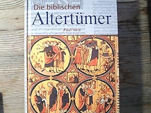 Bild des Verkufers fr Die biblischen Altertmer. zum Verkauf von Antiquariat Bookfarm