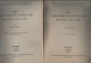 Bild des Verkufers fr Die Eisenzeit in Lettland bis etwa 500 n. Chr. II. Teil: Analyse zum Verkauf von Windau Antiquariat