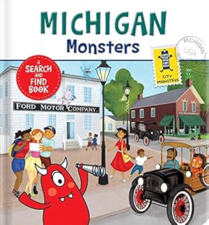Seller image for Michigan Monsters: A Search and Find Book by K. Moeller, Rebecca [FRENCH LANGUAGE - Board book ] for sale by booksXpress