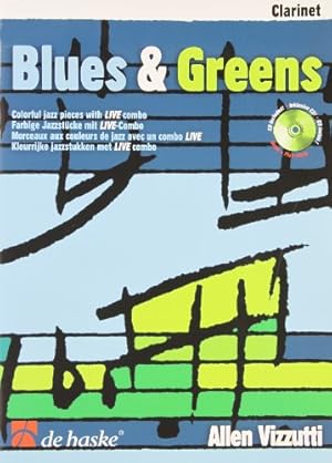 Imagen del vendedor de Blues & Greens Clarinet Bk/cd (intermedate) by Hal Leonard [Paperback ] a la venta por booksXpress