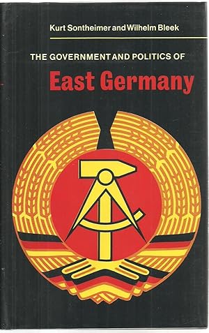 Imagen del vendedor de The Government And Politics of East Germany a la venta por Sabra Books