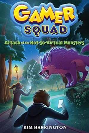 Seller image for Attack of the Not-So-Virtual Monsters (Gamer Squad 1) by Harrington, Kim [Paperback ] for sale by booksXpress