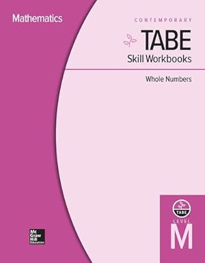 Seller image for TABE Skill Workbooks Level M: Whole Numbers - 10 Pack (Achieving TABE Success for TABE 9 & 10) by Contemporary [Spiral-bound ] for sale by booksXpress