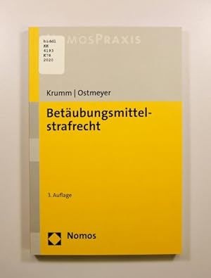 Seller image for Betaubungsmittelstrafrecht -Language: german for sale by GreatBookPrices