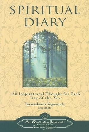 Seller image for Spiritual Diary: An Inspirational Thought for Each Day of the Year (Self-Realization Fellowship) by Paramahansa Yogananda [Paperback ] for sale by booksXpress
