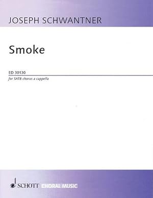 Imagen del vendedor de Smoke For Satb Chorus A Cappella by Joesph Schwanter [Paperback ] a la venta por booksXpress