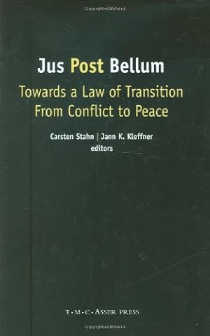 Seller image for Jus Post Bellum: Towards a Law of Transition From Conflict to Peace [Hardcover ] for sale by booksXpress