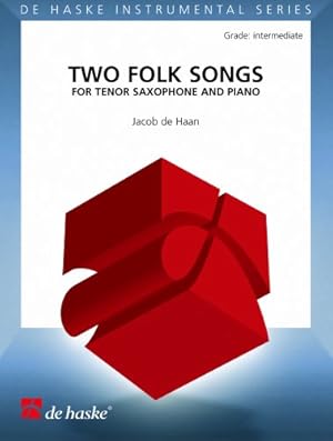 Image du vendeur pour Two Folk Songs: for Tenor Sax and Piano (De Haske Play-Along Book) [Soft Cover ] mis en vente par booksXpress