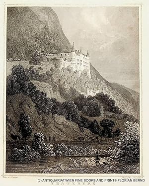 TRATZBERG, Schloss Tratzberg Ansicht 1842 [aus: Schimmer: Das Kaiserthum Oesterreich etc.]