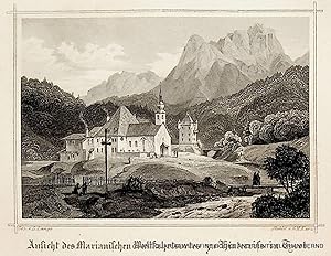HINTERRISS, Tirol Ansicht 1842 [aus: Schimmer: Das Kaiserthum Oesterreich etc.]