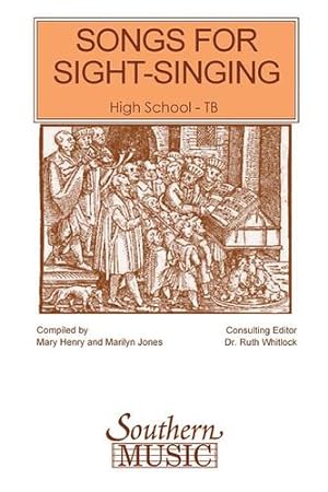 Bild des Verkufers fr Songs for Sight Singing - Volume 1: High School Edition TB Book by Henry, Mary, Jones, Marilyn [Paperback ] zum Verkauf von booksXpress