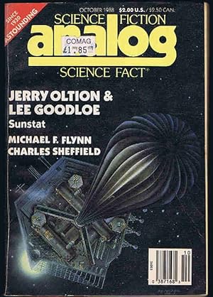 Immagine del venditore per Analog Science Fiction Science Fact October 1988 venduto da Lazy Letters Books