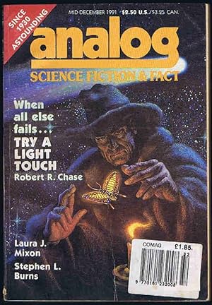 Bild des Verkufers fr Analog Science Fiction and Fact Mid-December 1991 zum Verkauf von Lazy Letters Books