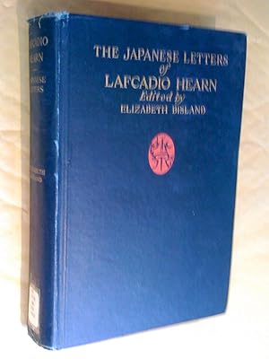 Seller image for The Japanese Letters of Lafcadio Hearn for sale by Livresse