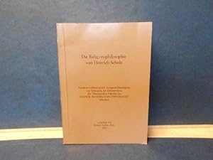 Die Religionsphilosophie von Heinrich Scholz Fundamentaltheologische Inaugural-Dissertation zur E...