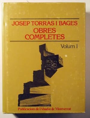 Imagen del vendedor de OBRES COMPLETES. Volum I - Montserrat 1984 a la venta por Llibres del Mirall