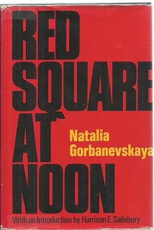 Image du vendeur pour Red Square At Noon mis en vente par Sabra Books