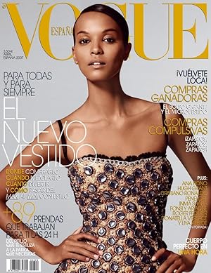 Vogue España, April 2007 (Liya Kebede Cover)