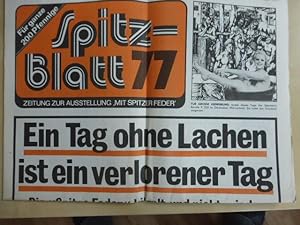 - Spitzblatt 77. Zeitung zur Ausstellung "Mit Spitzer Feder". Hsg.: Verband Bildender Künstler de...